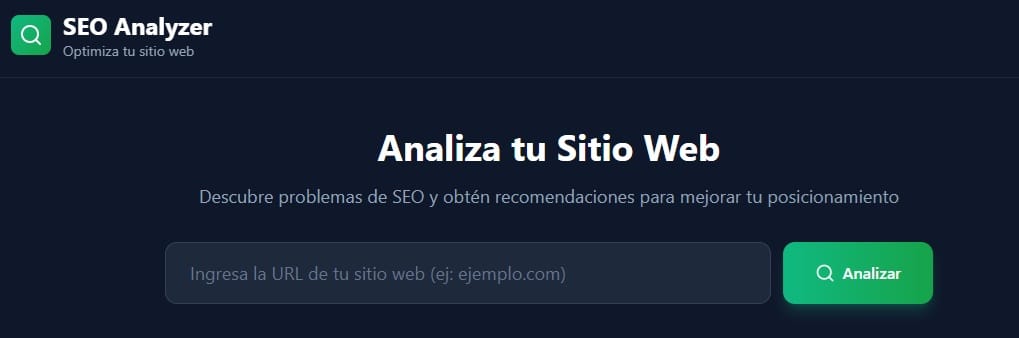 Herramienta de análisis SEO de BambuDigital
